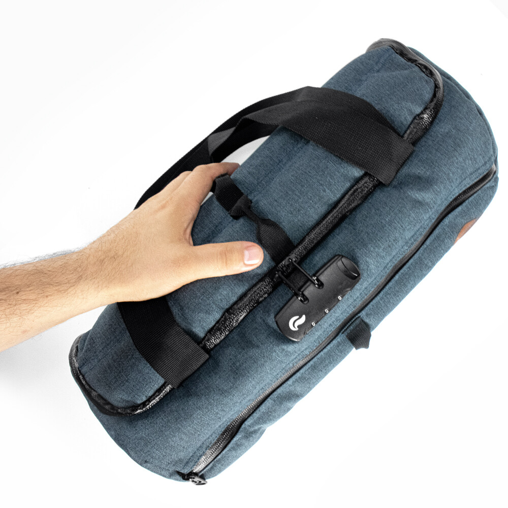 SKUNK Odor Smell Proof + Weatherproof Bag Carbon Lining-16″ DUFFLE TUBE – Black