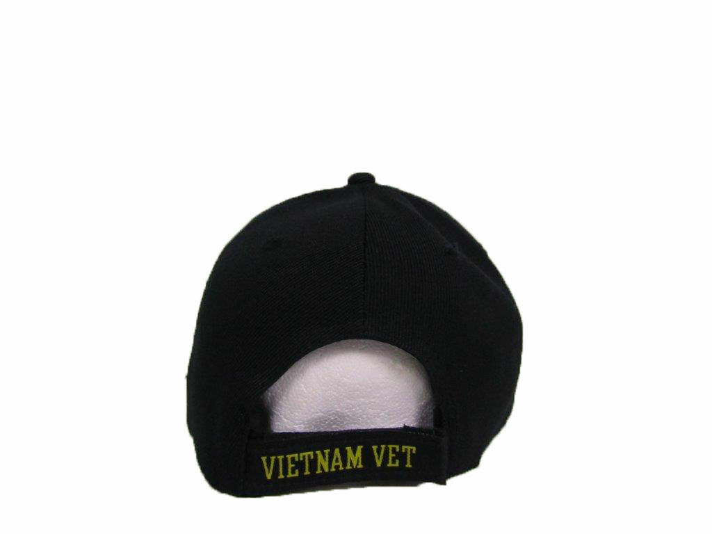 NEW! ALL GAVE SOME, 58479 GAVE ALL VIETNAM VETERAN BALL CAP HAT BLACK