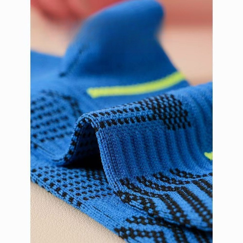 5Pairs Running Compression Socks for Men Crew Socks with Cushion Sport socks
