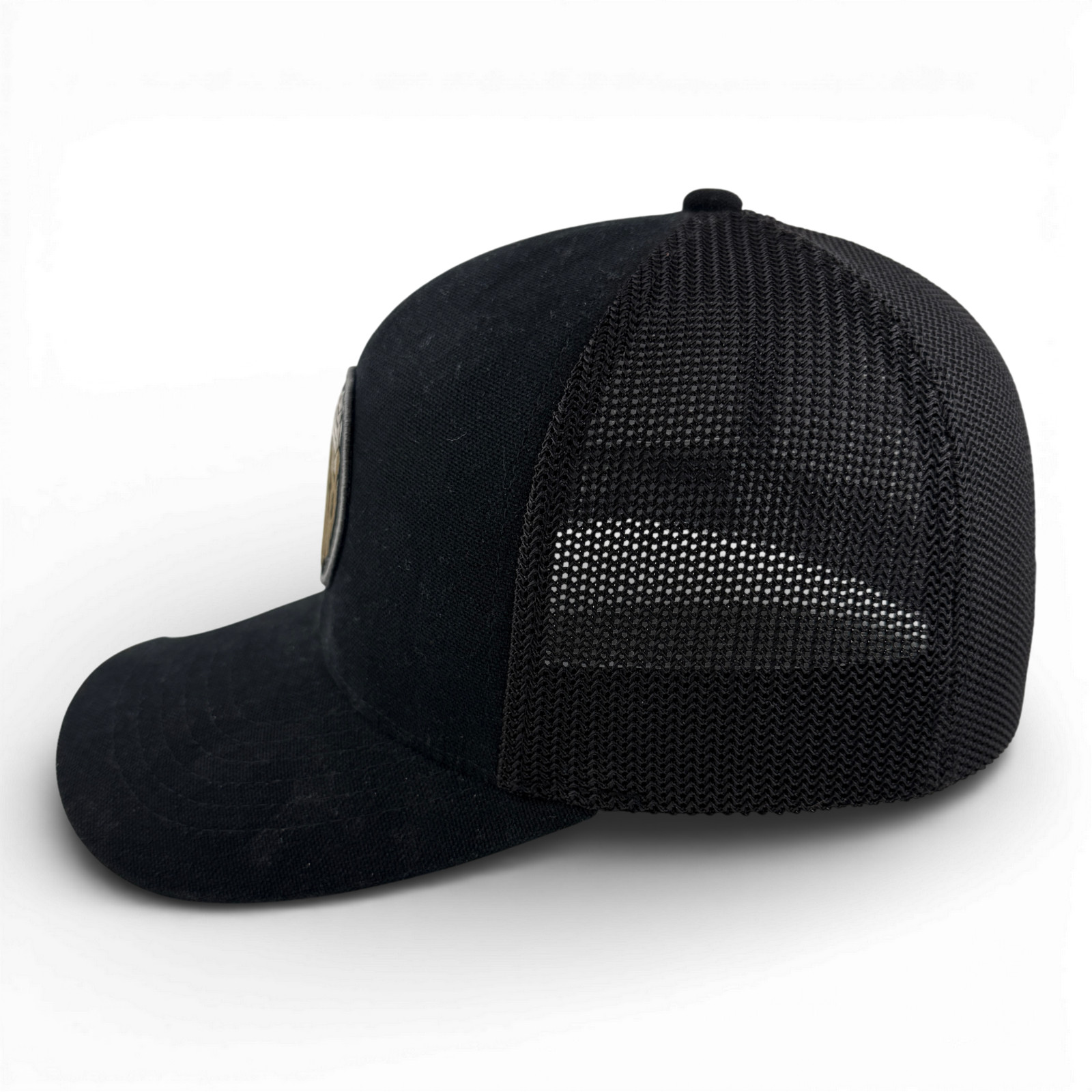 Fox Racing Turnouts Front Patch Black Mesh Back Stretch Flex Fit Adult Hat Cap
