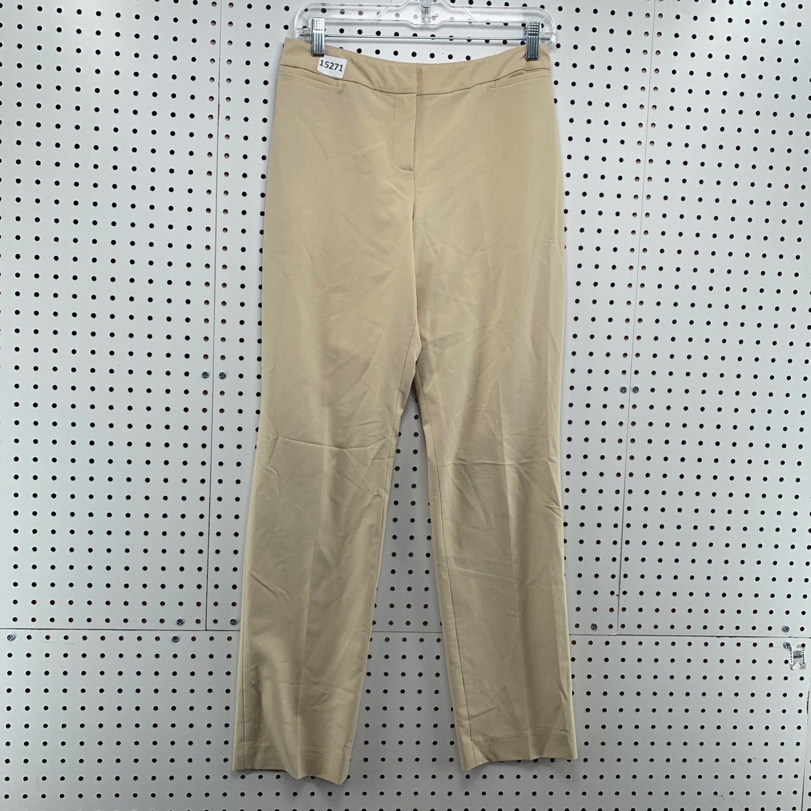 Pendleton Womens Business Pants Beige Size 4 Polyester Spandex blend 28X30