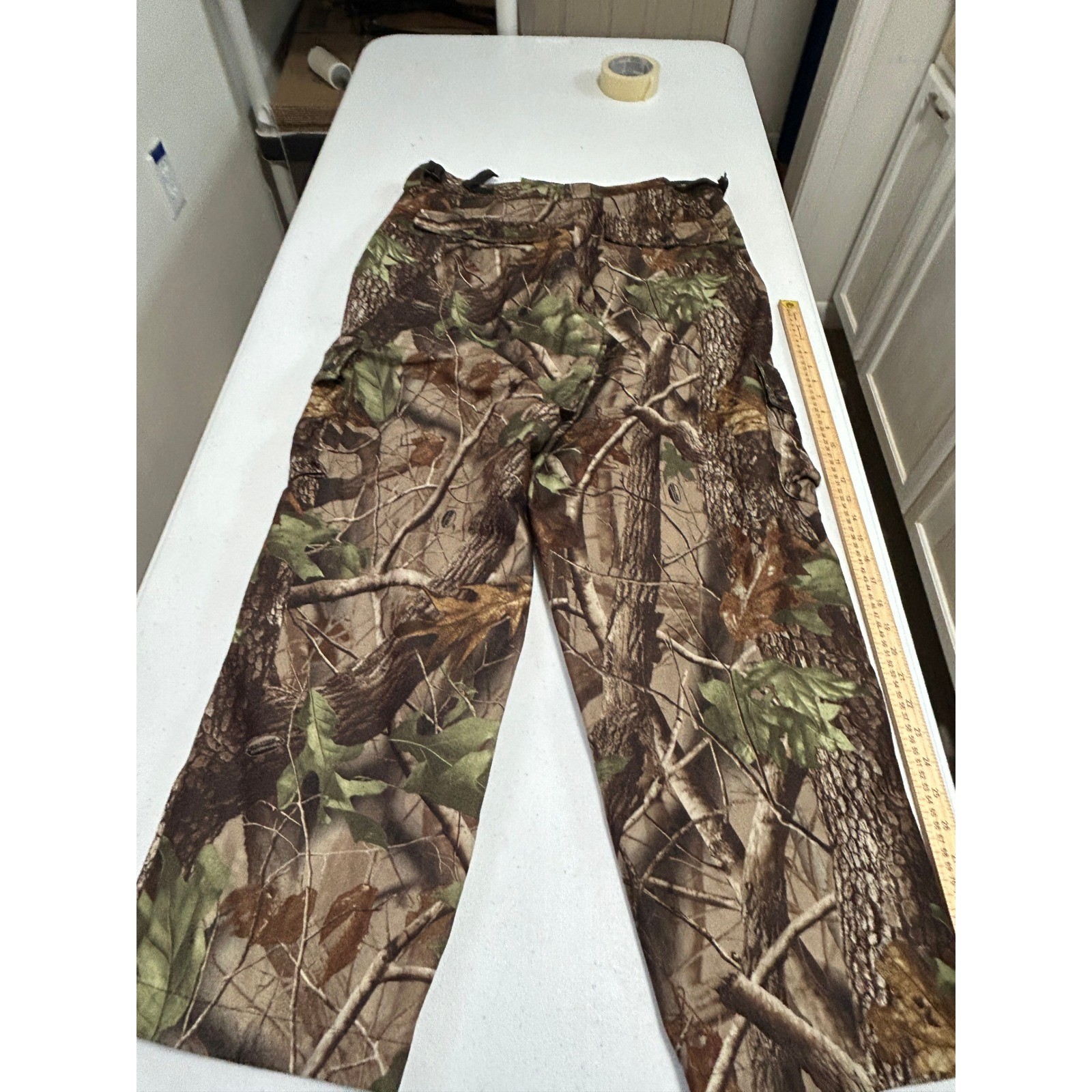 Stearns Dry Wear Camo Cargo Pants Men Large H787 Hunting Outdoor