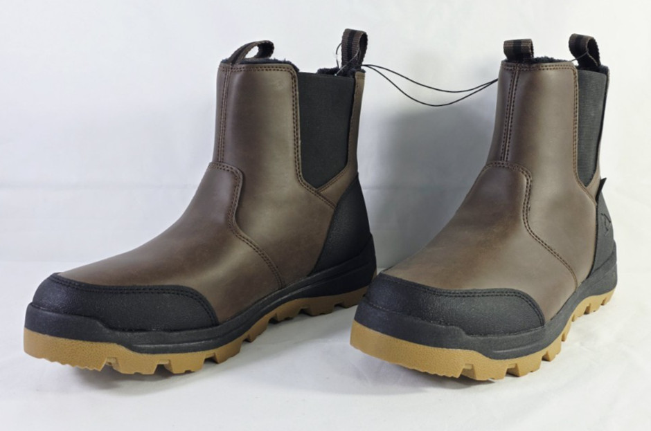 NWT Ozark Trail Mens Chelsea Snow Boots Shoes Size 10 Water Proof 3M Brown Black