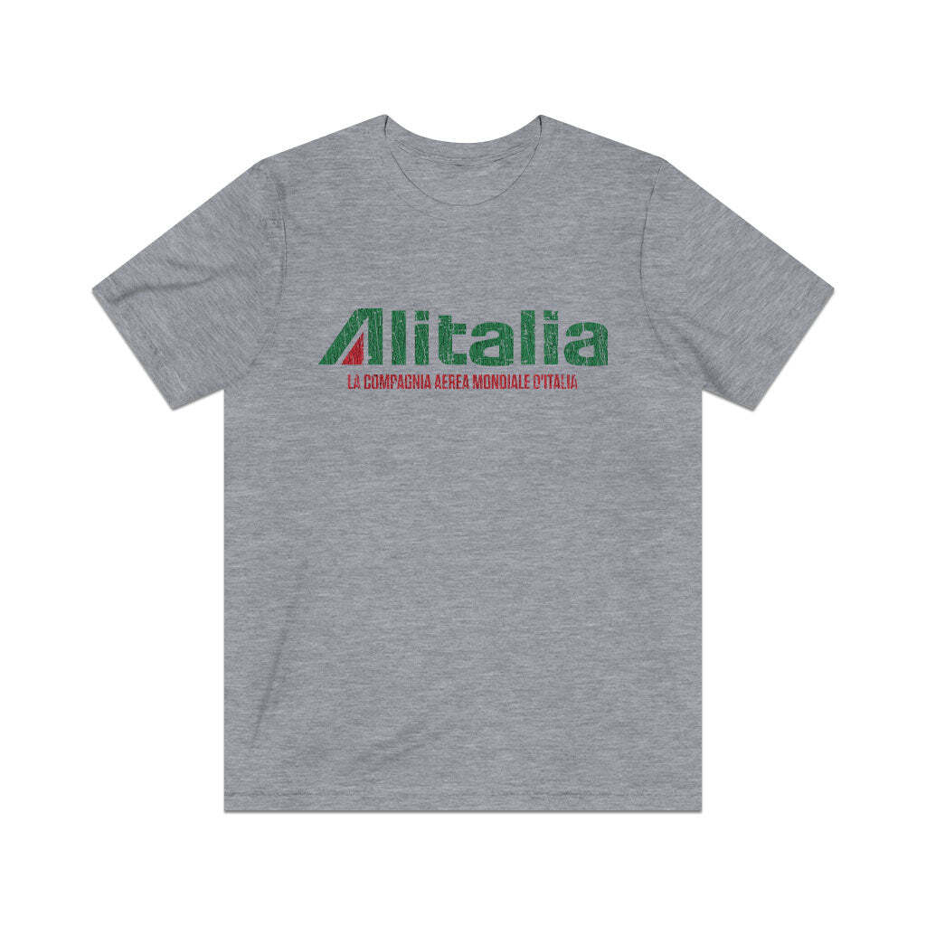 Alitalia – Italy’s World Airline 1946 Vintage Men’s T-Shirt