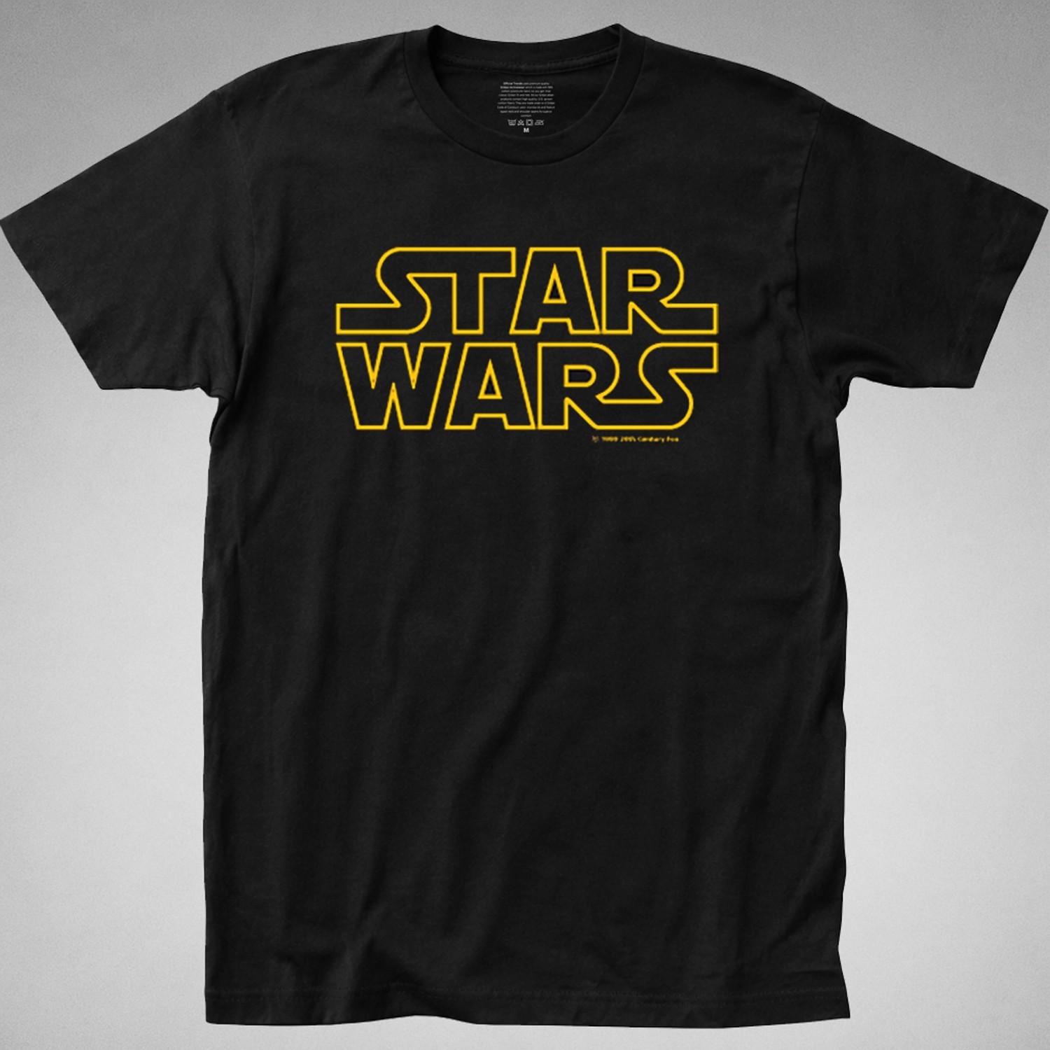 Star Wars T Shirt retro logo 1977 movie luke leia skywalker han solo chewbacca