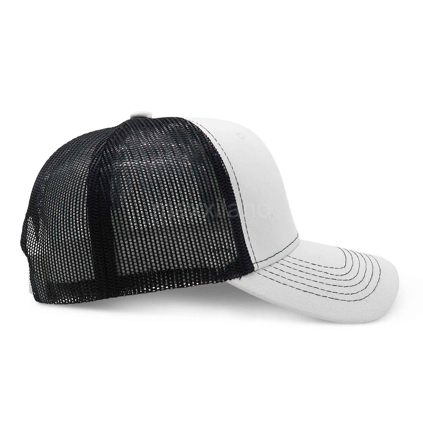 Cotton Mesh Trucker Hat Snapback Adjustable Polo Style Baseball Cap Men Women
