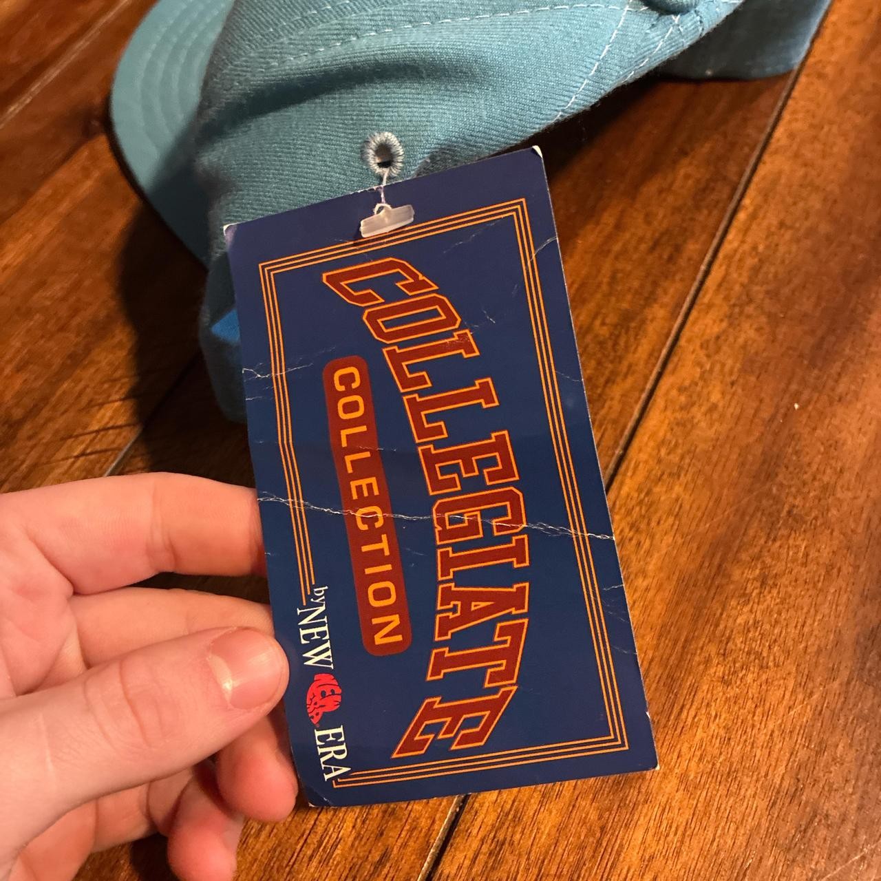 90s NWT UCLA Baby Blue New Era snapback hat
