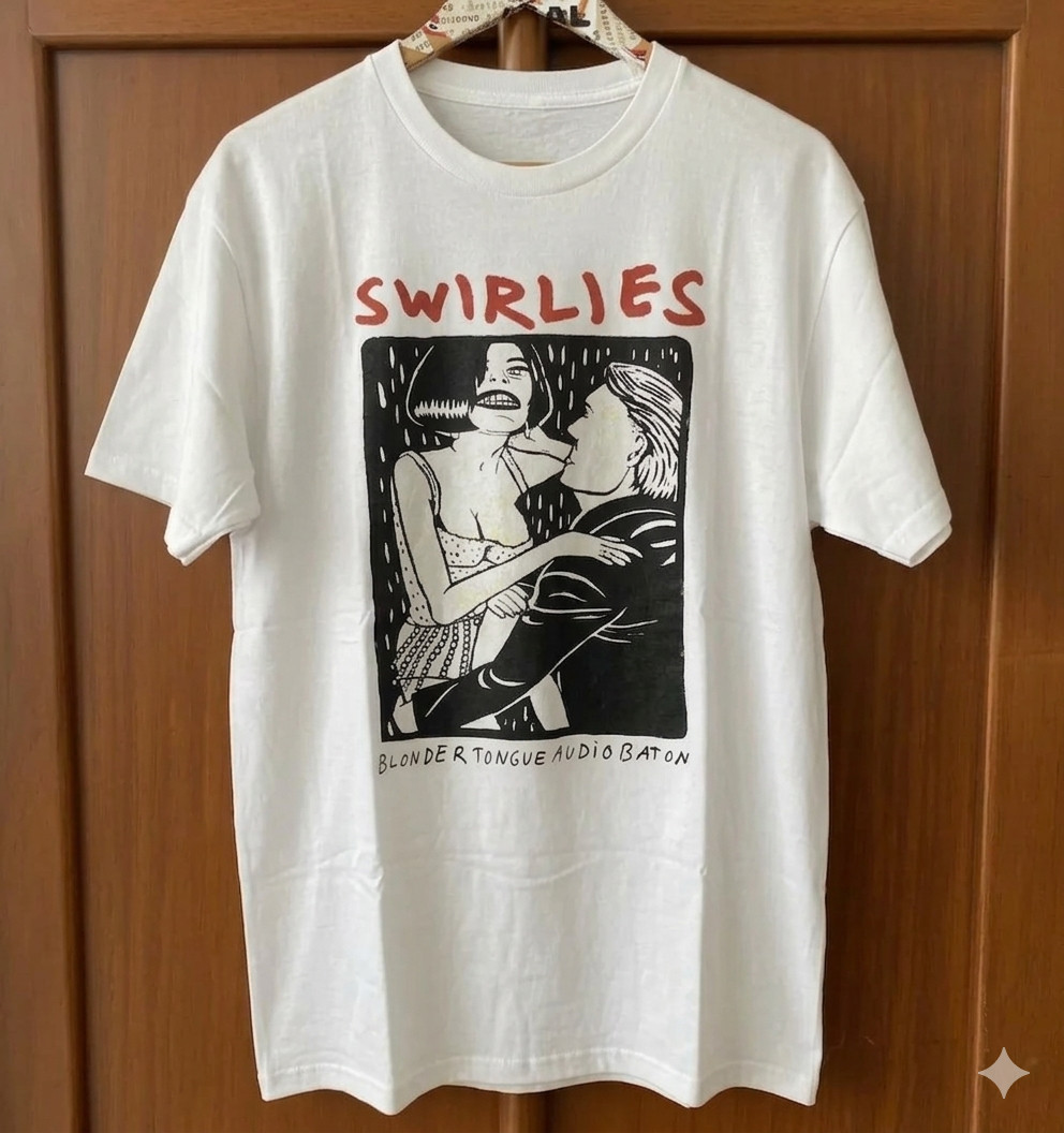 Swirlies Band Blonder Tongue Audio Baton Shirt Unisex Concert S-5XL WA820