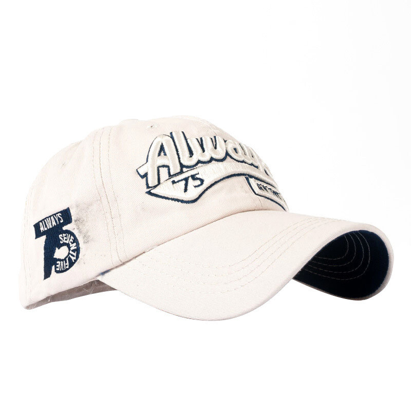 Adjustable Men Women Cotton Baseball Ball Embroidery Letter Hat Hip hop Trucker