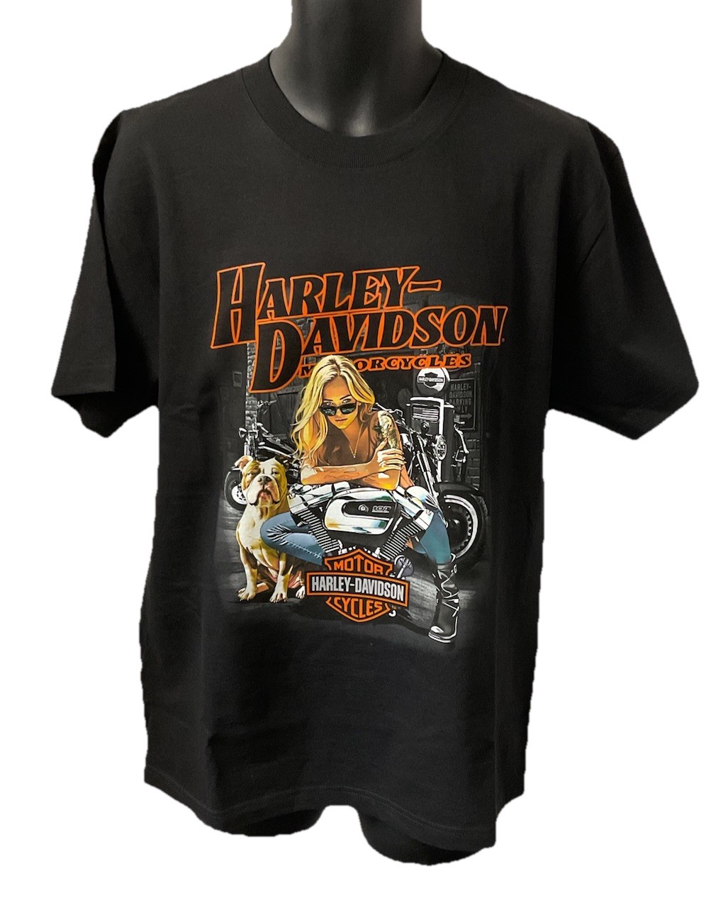 Harley Davidson Men’s Garage Short Sleeve T-Shirt Black 3002973