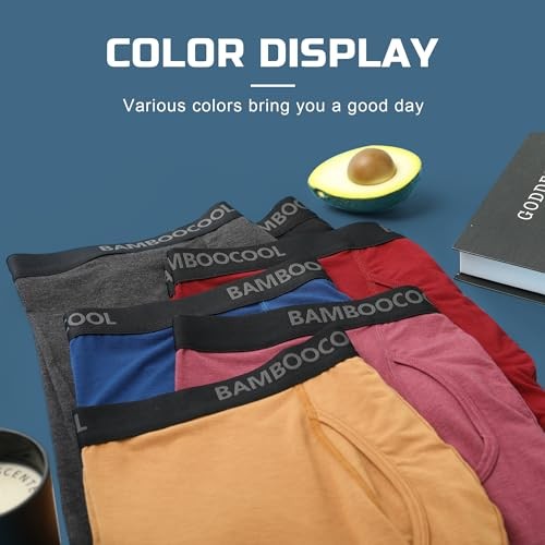 Men’s Underwear Breathable Boxer Briefs with X-Large 07-multicolor-7d(7 Pack)
