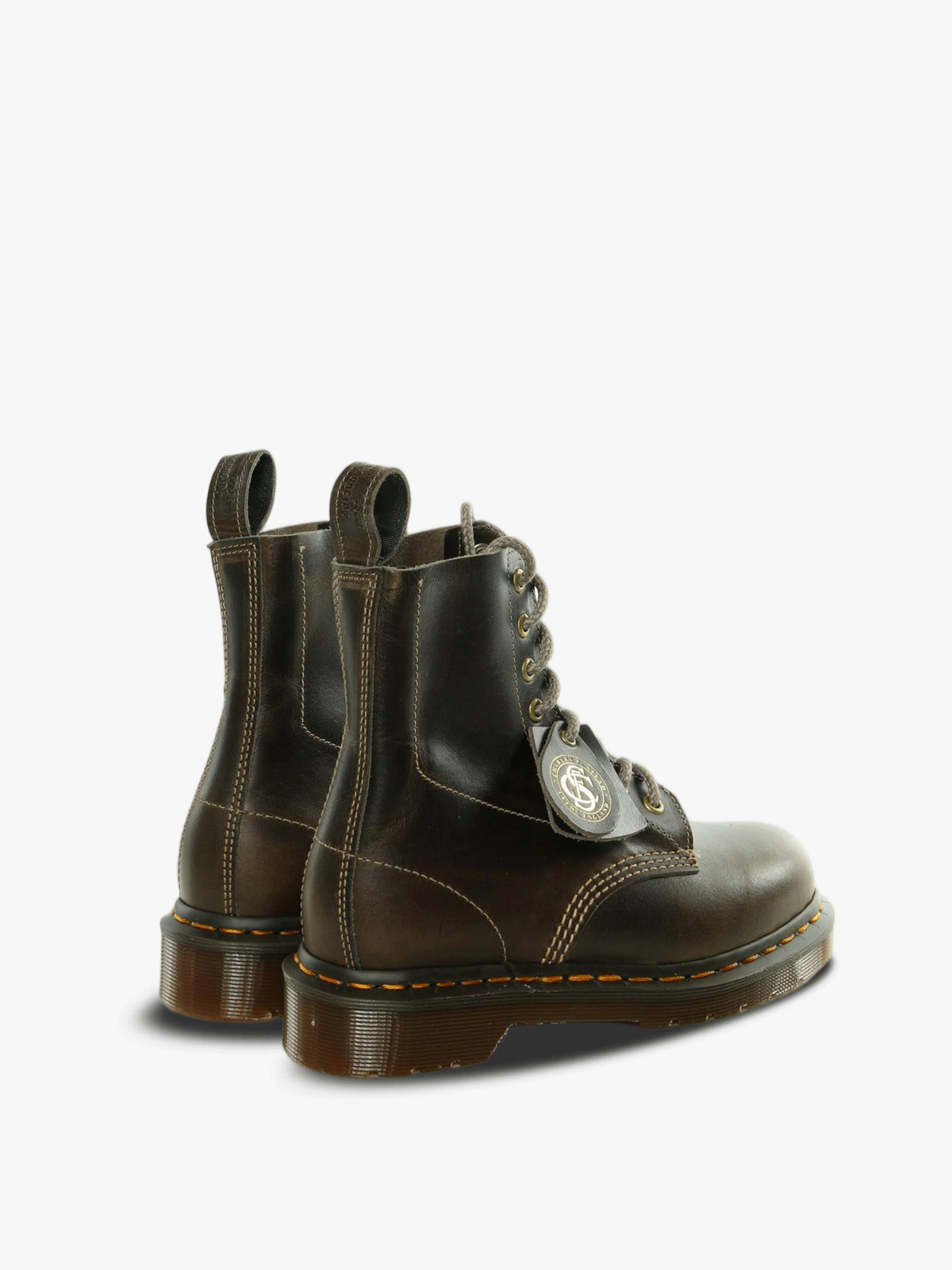 DR. MARTENS -1460 Pascal Sepia Grey Shoes