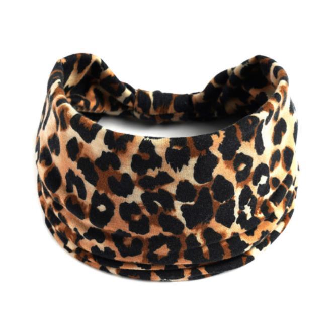 Bandanna Wide Sports Yoga Headband Stretch Hairband Elastic Hair Band Turban