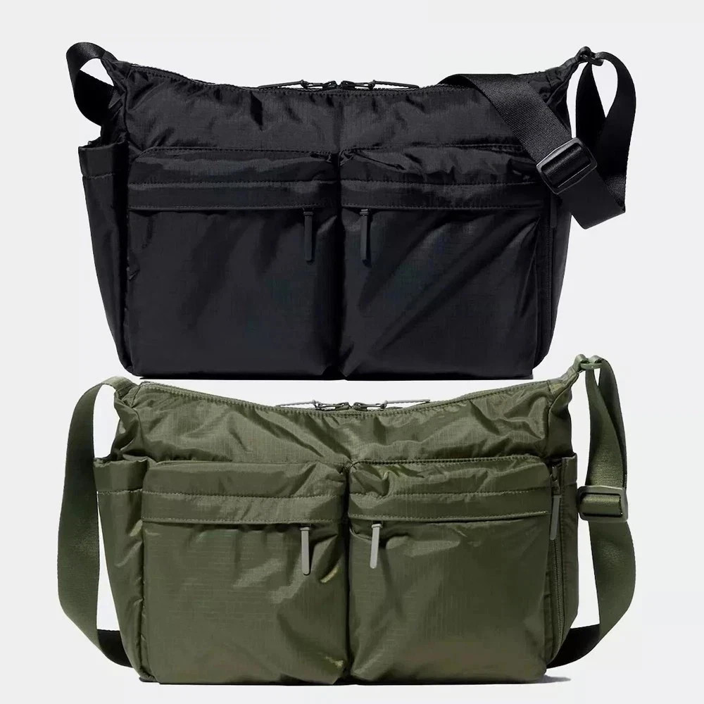 UNIQLO Casual Multi-pocket Messenger Bag Men Women Shoulder Bag Travel Sport Bag