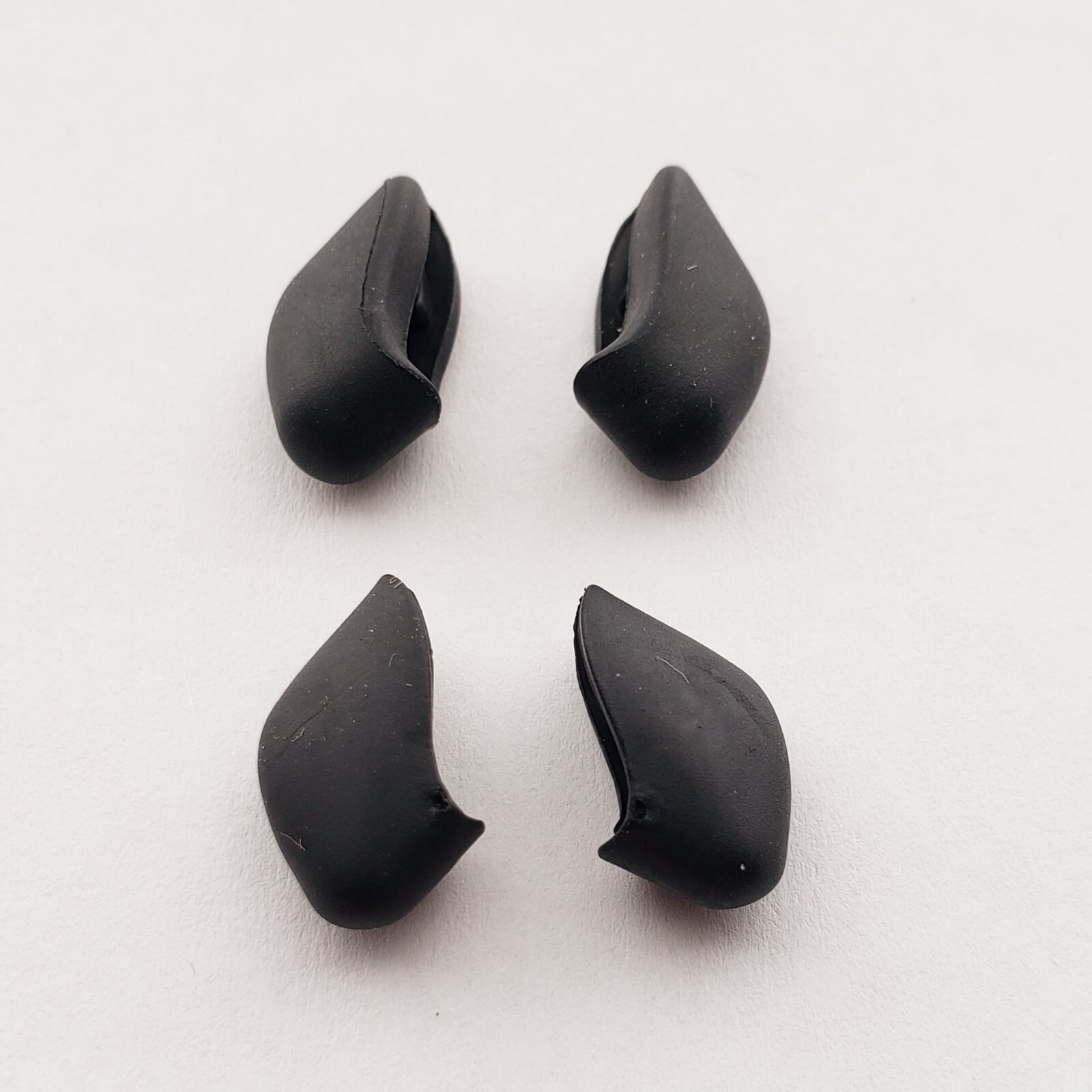 2 Pack – Authentic Oakley Flak Jacket 2.0 Large Black Replacement Nose Pads