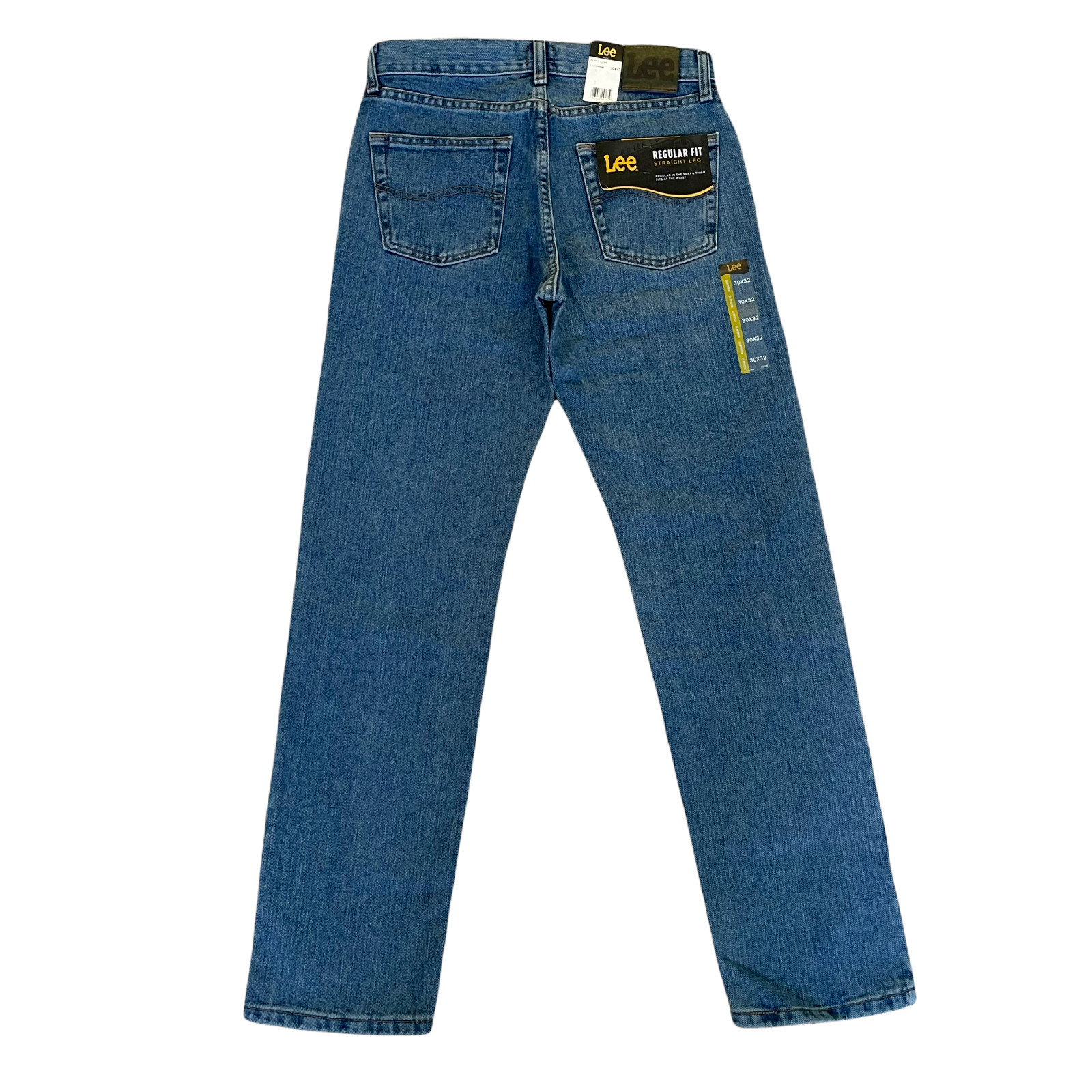Lee Men’s Regular Fit 100% Cotton Denim Straight Leg Jeans Classic 20089 All Szs