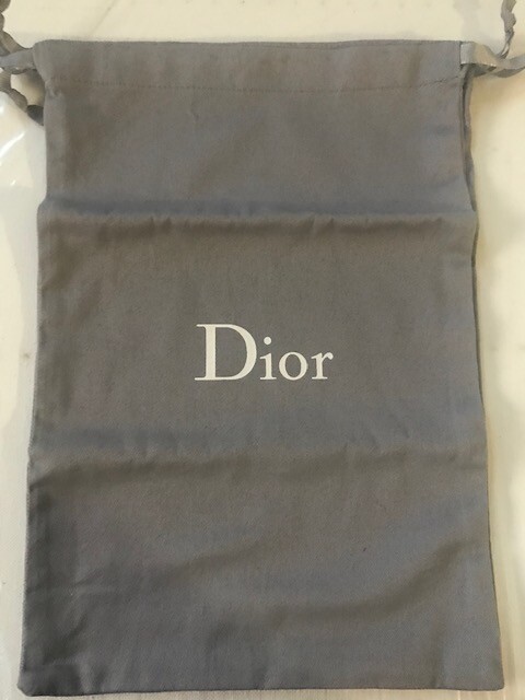 A SINGLE (1) Dior Shoe DUST BAG 12 inches by 8.5 inches
