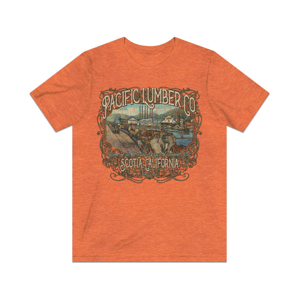Pacific Lumber Company 1863 Vintage Men’s T-Shirt