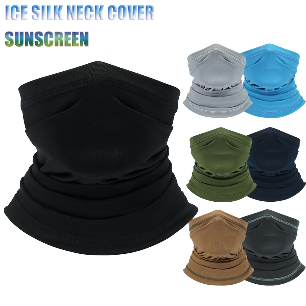 UV Protection Cooling Face Mask Cover Sports Bandana Balaclava Neck Gaiter Scarf