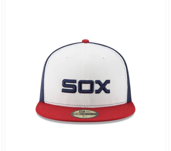 New Era Chicago White Sox MLB 59fifty Fitted navy white red Cap hat
