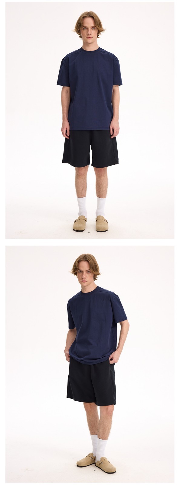 Unisex Premiun Cotton T-SHIRT Cooling SOLID Blank Tee Casual Work Top S-XL