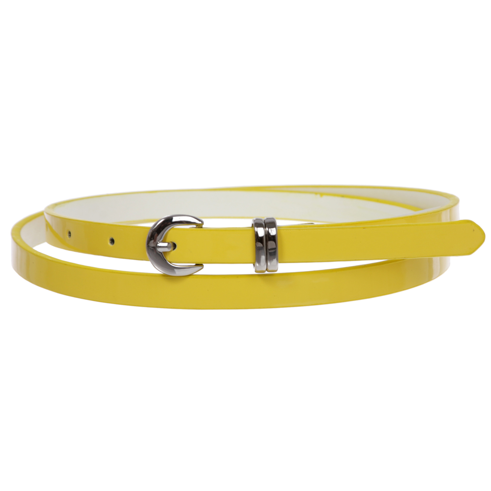 1/2″ inch Patent Leather Skinny Belt