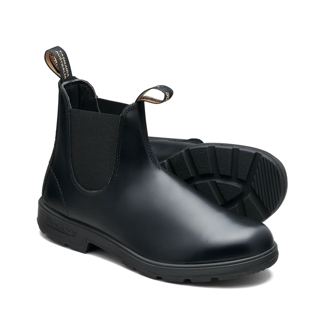 BLUNDSTONE 510 HI LEATHER UNISEX MEN 4 = WOMEN 6 SHOES CHELSEA BOOT BLACK NEW