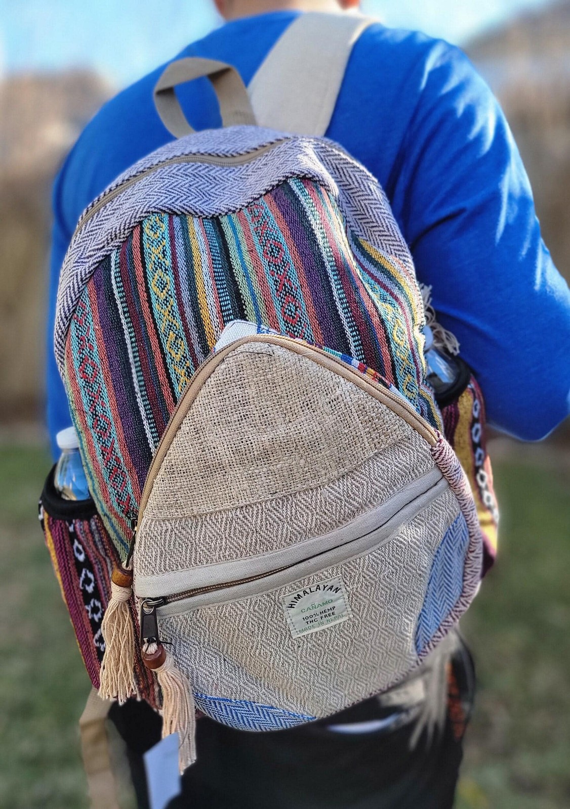 Namaste natural hemp fashionable nepali unisex handmade organic vegan