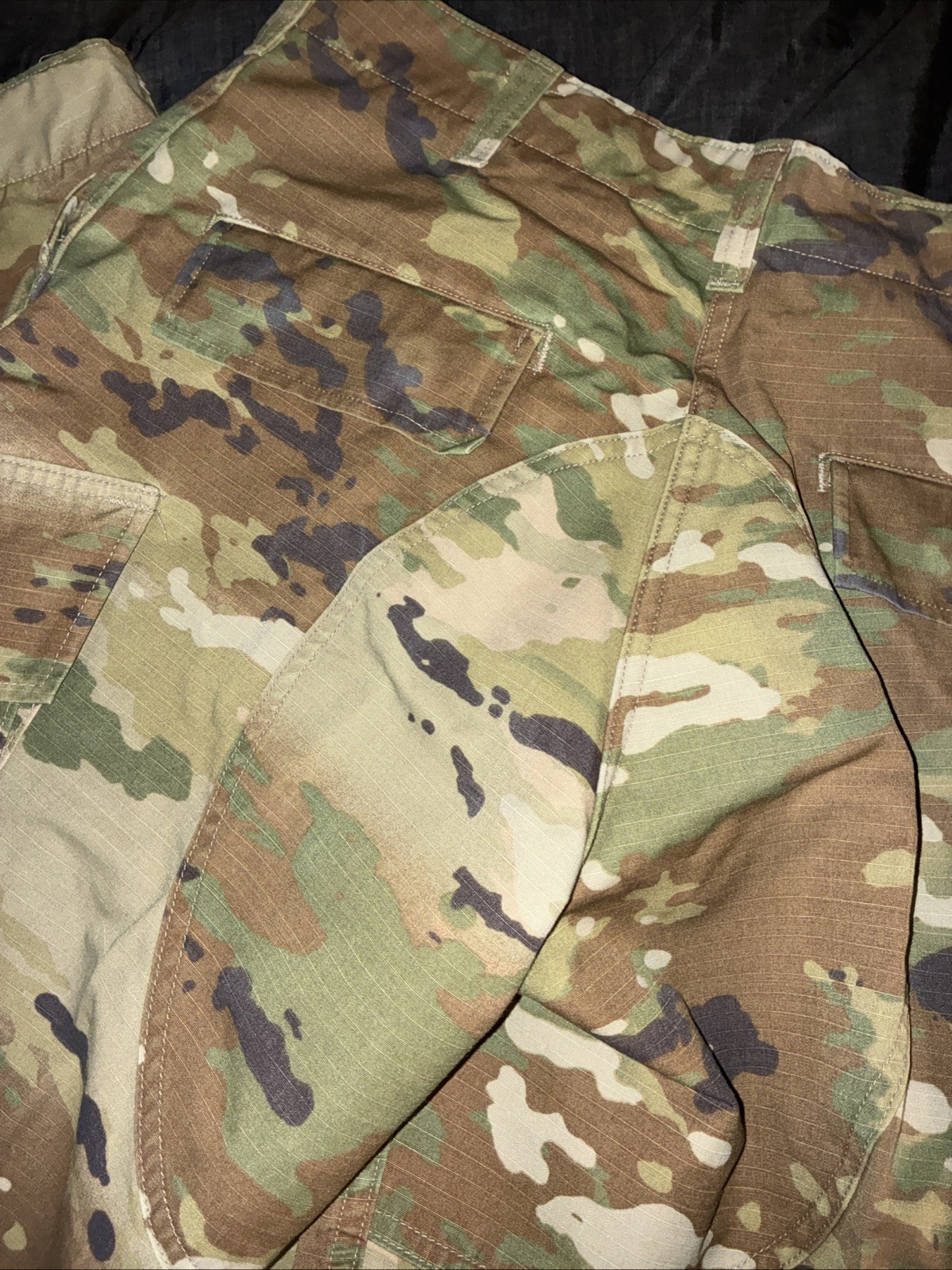 US Army Combat Uniform OCP Pants Medium Short Ripstop Unisex Military ACU
