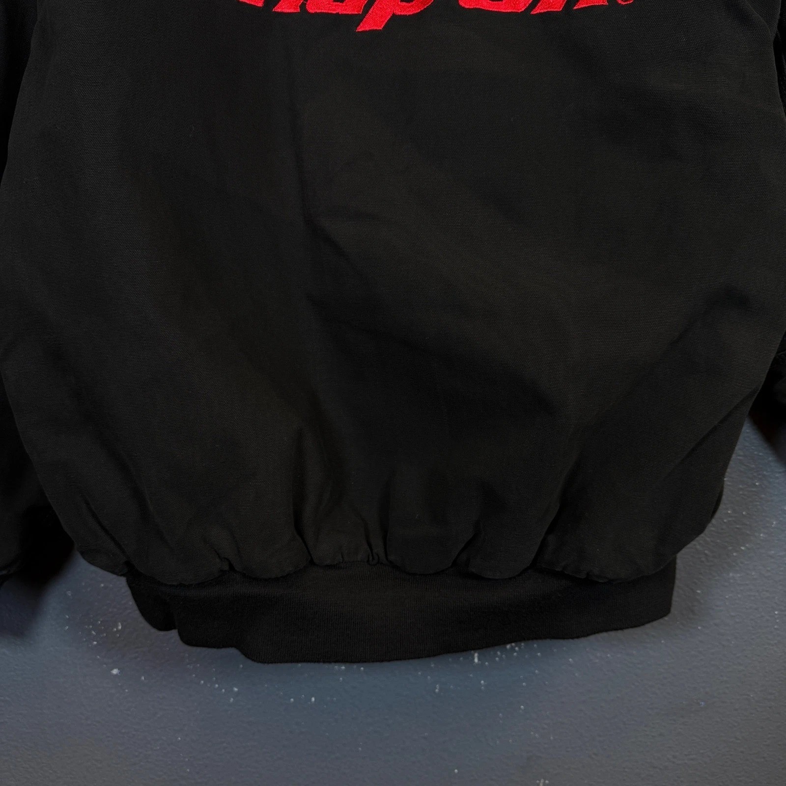 NWT Snap-on tools 2025 men’s black heavy canvas workwear hooded jacket (SEOSON)