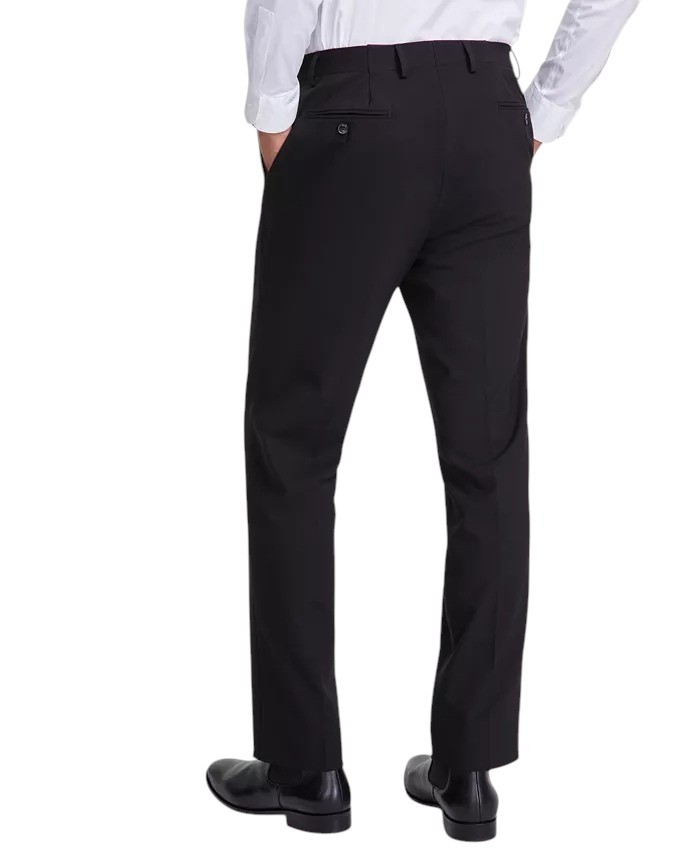 Perry Ellis Portfolio Mens Modern fit 2 Piece Suit 40 R Pants 33 / 32 Black