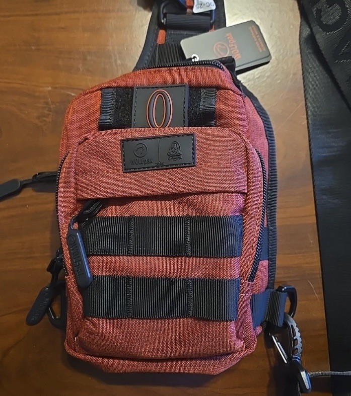 Wolfpak 4L MINI TACTICAL SLING BAG ALPHA BLACK 2025 Olympia