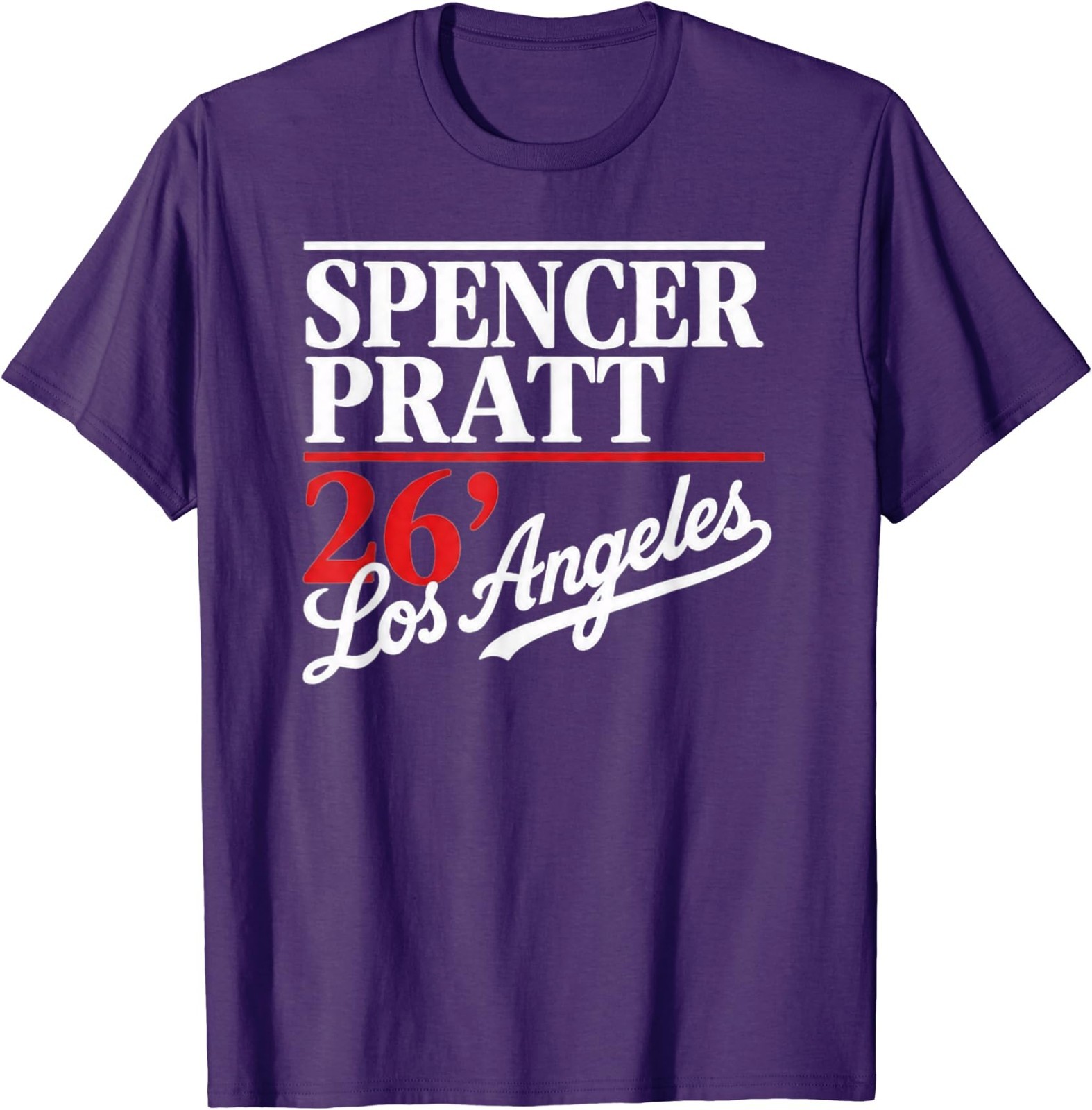 Spencer Pratt for LA Mayor California Vibes Design T-Shirt T-Shirt