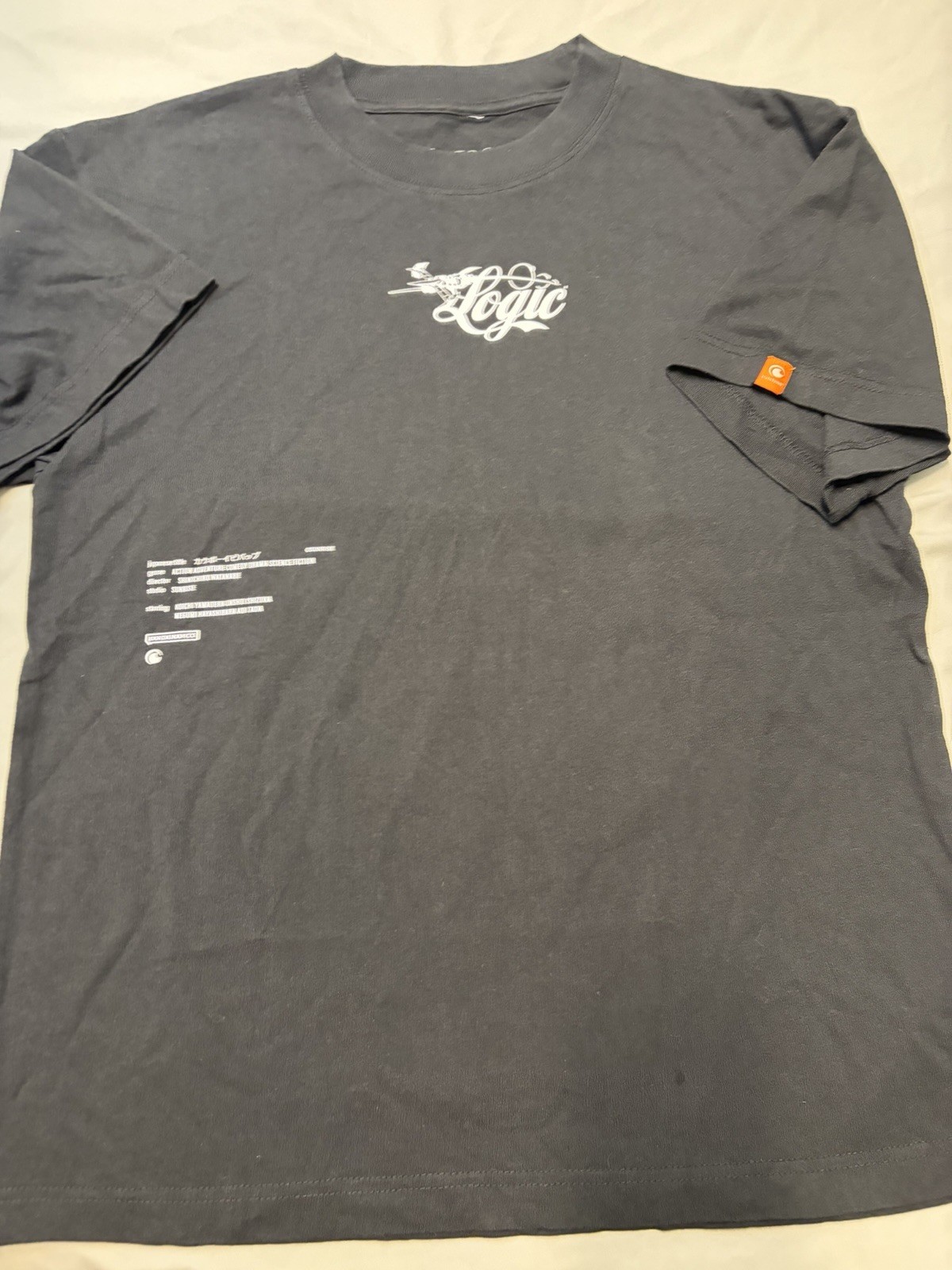 Crunchyroll X Logic Cowboy Bebop T Shirt Mens S Black Oversized Space Cowboy