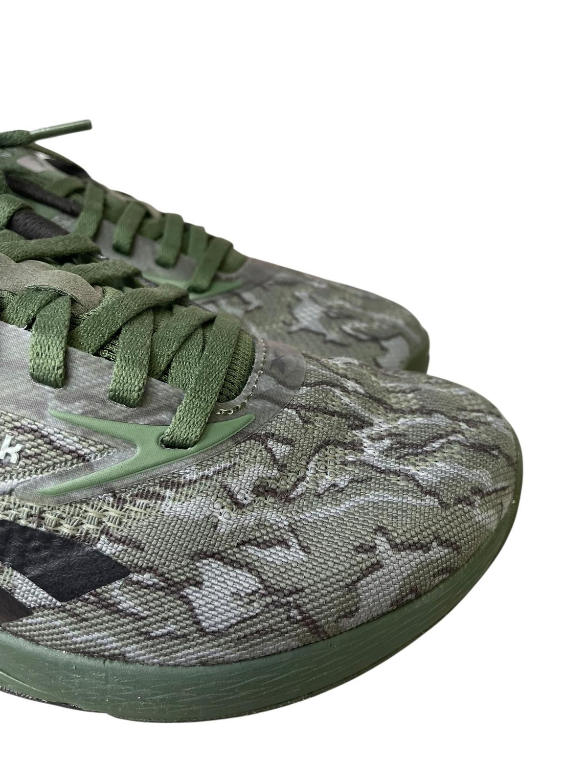 Reebok Men Sneaker Running Casual Nano X5 100229391 Green Black Grey Size 6.5 M
