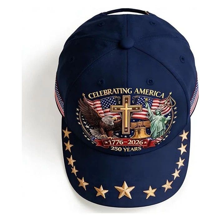 250th Anniversary USA Hat – Adjustable United States Baseball Cap for Men Women*