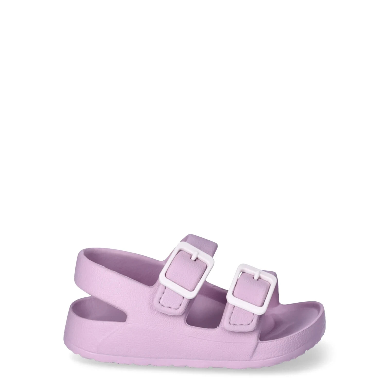 2-Pack Wonder Nation Buckle Sandals Baby Girl 2 Purple Ethylene-Vinyl Acetate