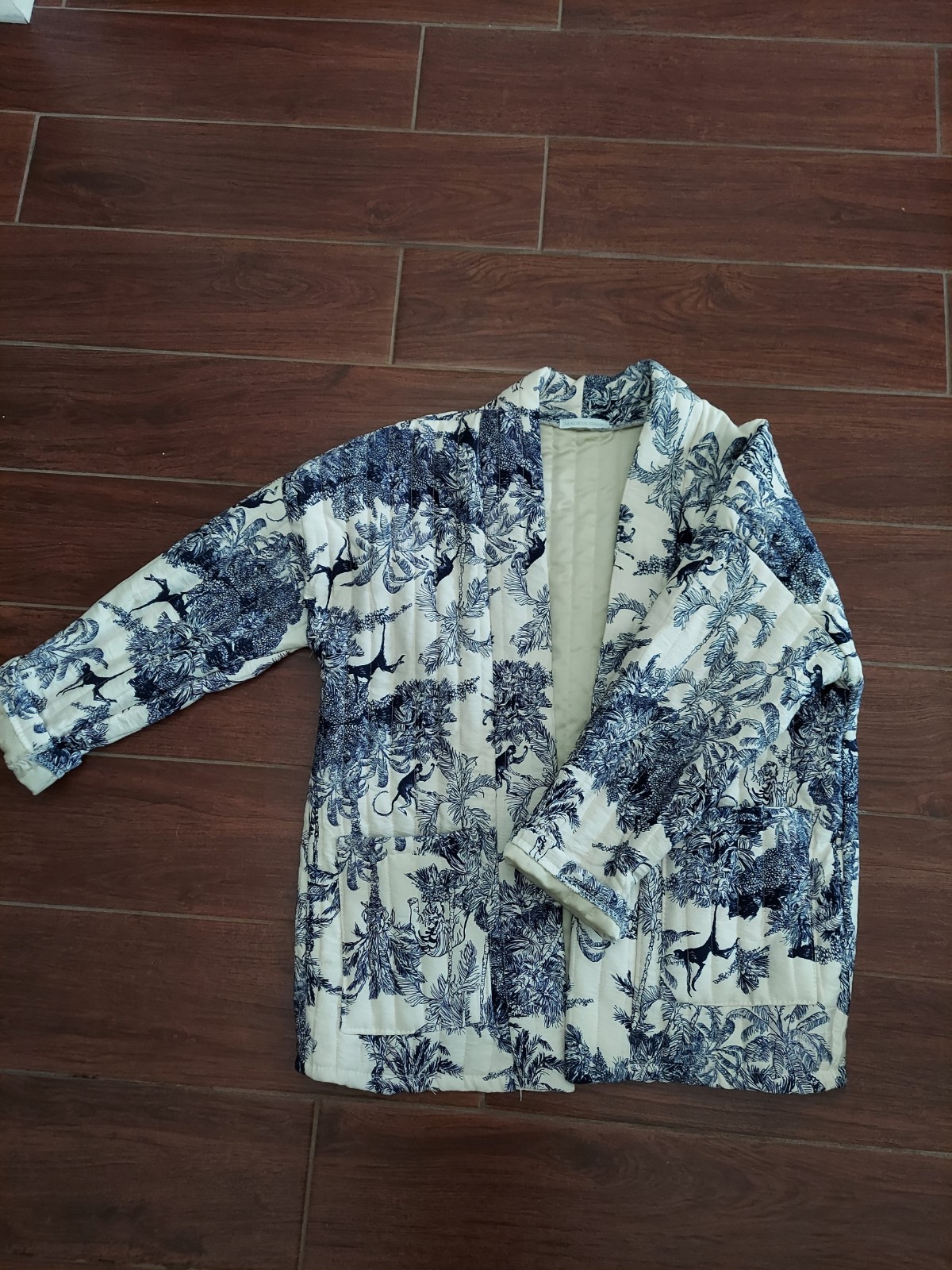 new quilted jacket Japanese design made in italy S