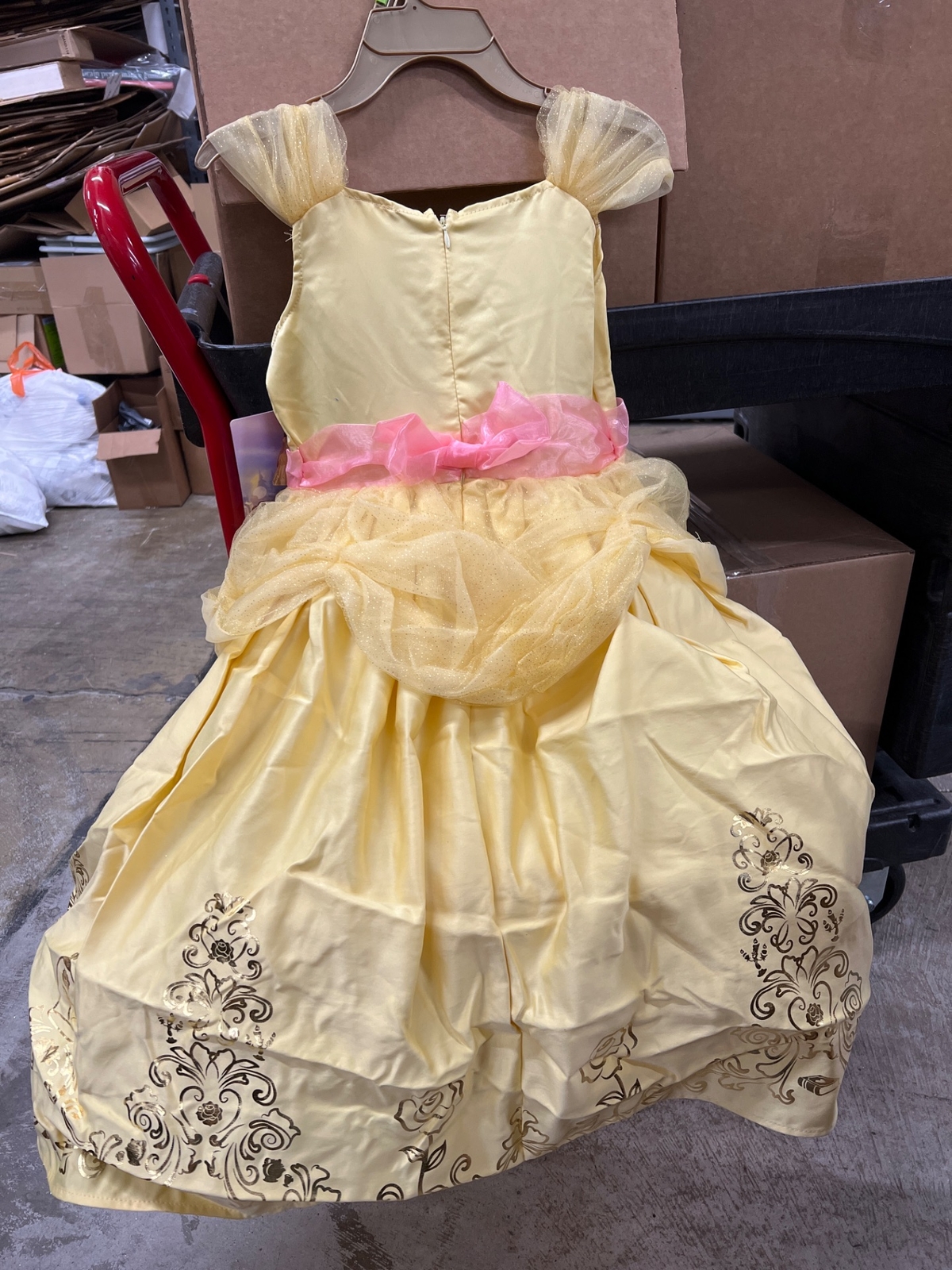 DISNEY PRINCESS BELLE CHILD COSTUME MEDIUM 8-10