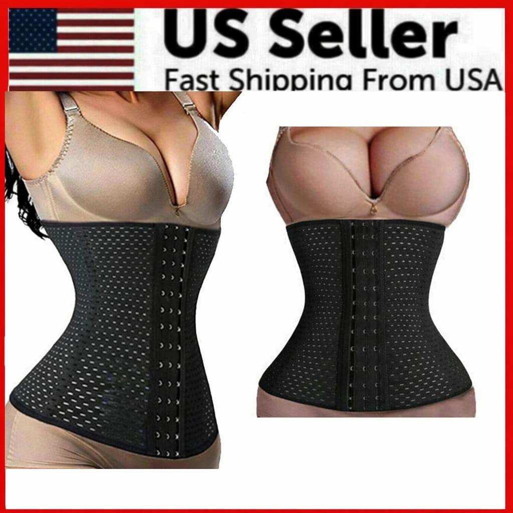 Corset Waist Trainer Training Shaper Body Shapewear Underbust Cincher Tummy Belt
