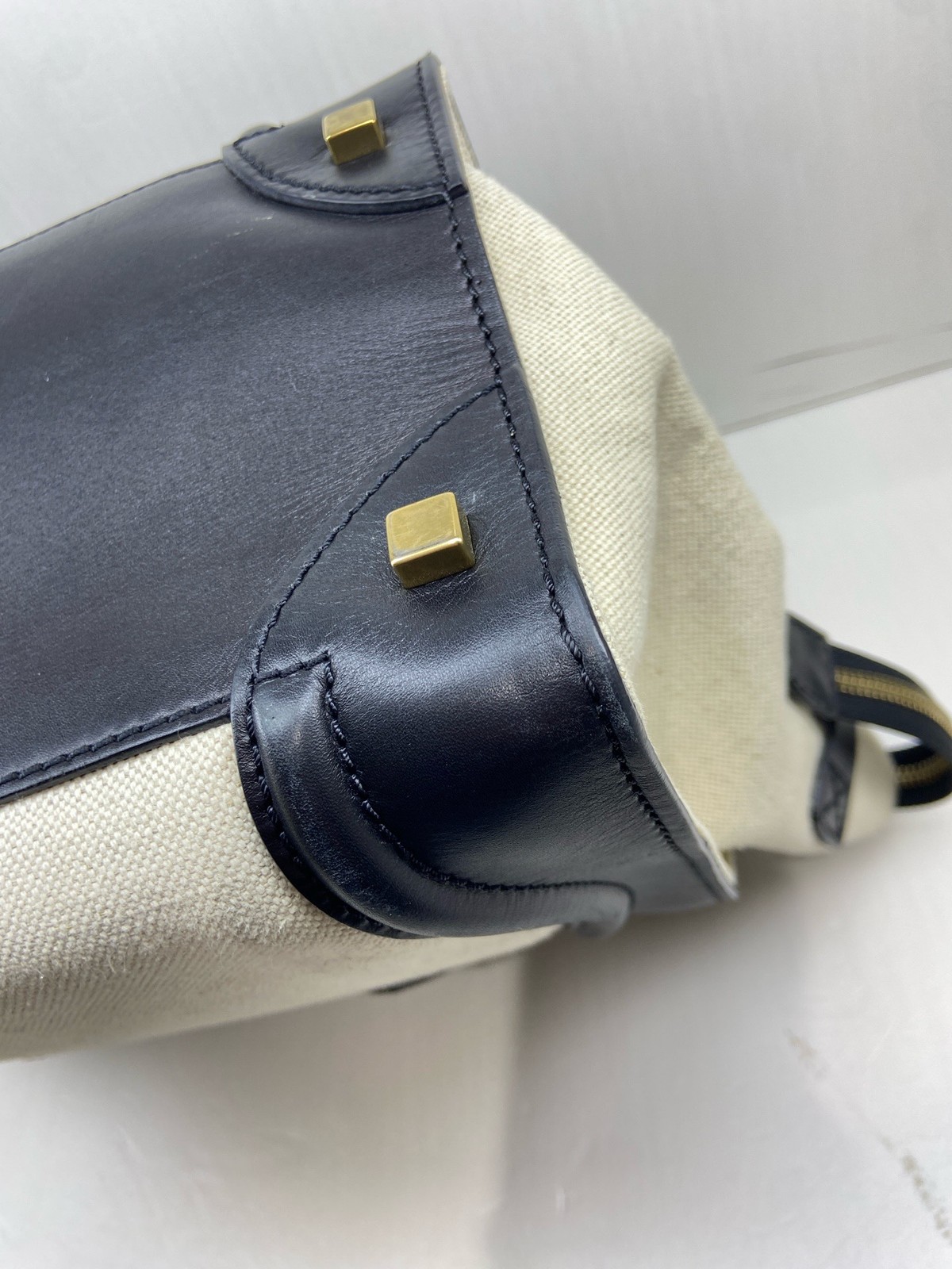 Celine Pre-Owned Authentic Satchel Colorblock 30.5*29*17 Free Tracked Shipping