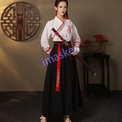 Hanfu Traditional Tang Dynasty Suits Ancient Women Dress Chinese Folk Dance