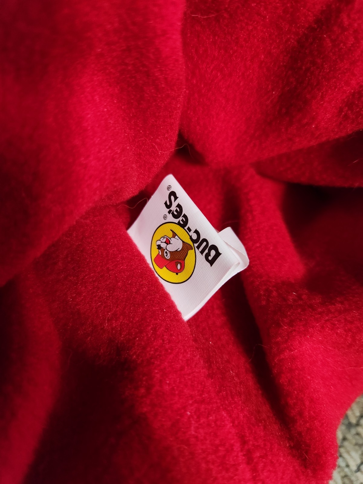 Buc-ees Beaver Beanie Knit Hat One Size Fits Most Pom Top Beaver Ears