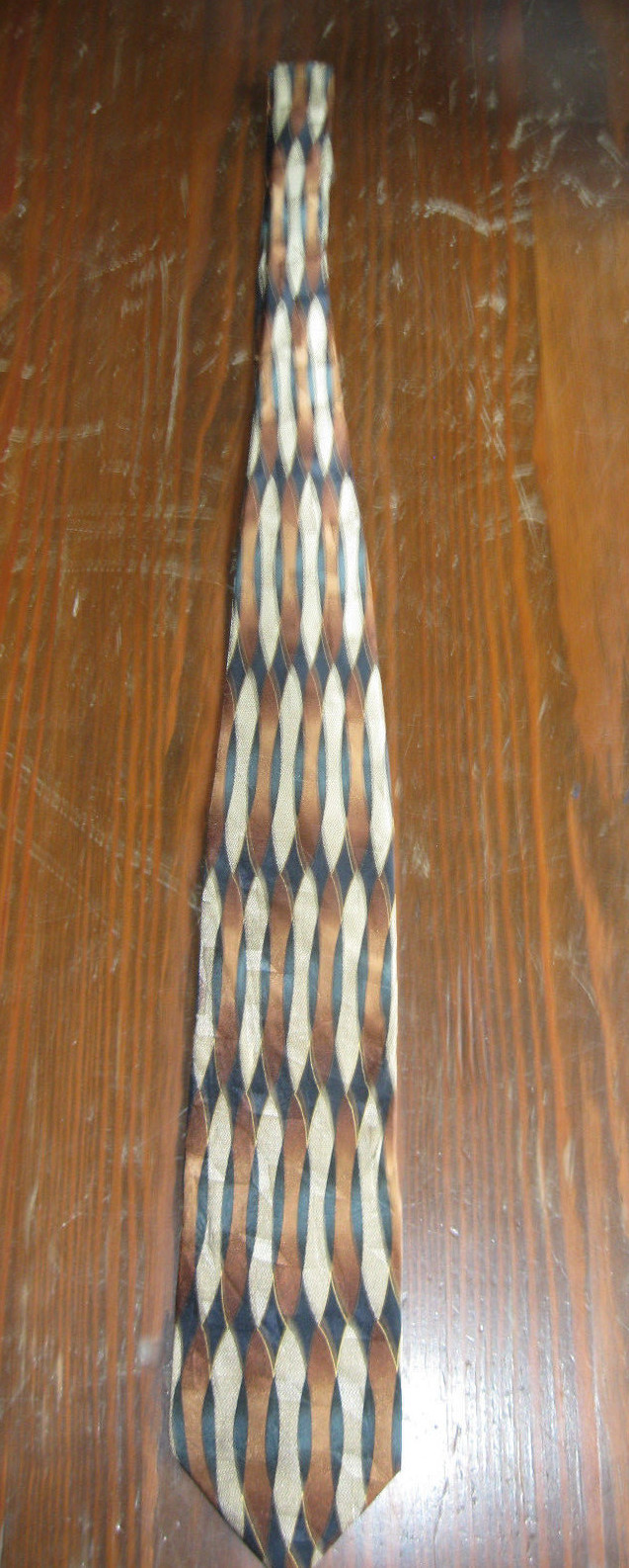 NEW!!! Geometric Classic (57 in.-60 in.) Necktie by Facets