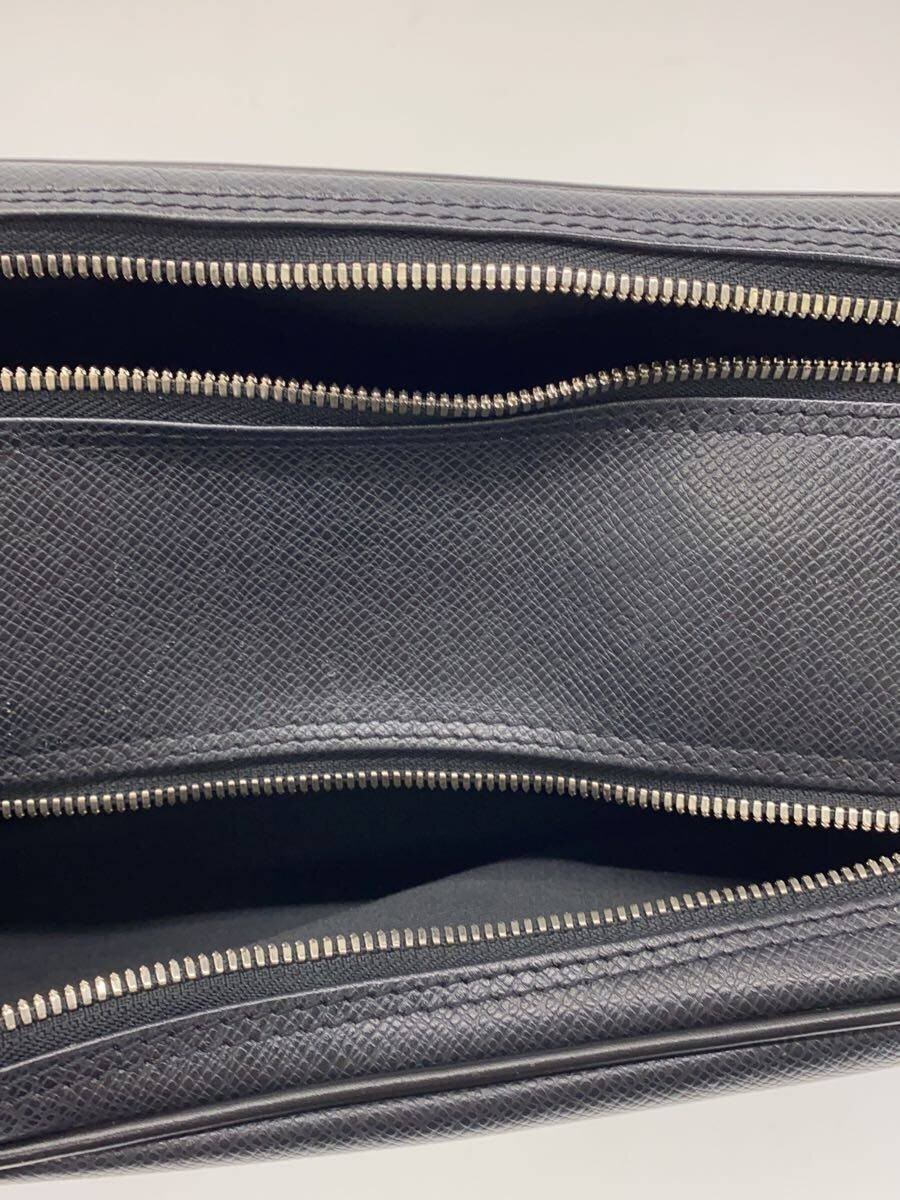 LOUIS VUITTON Reporter Shoulder Bag Leather Black M30152 Louis Vuitton