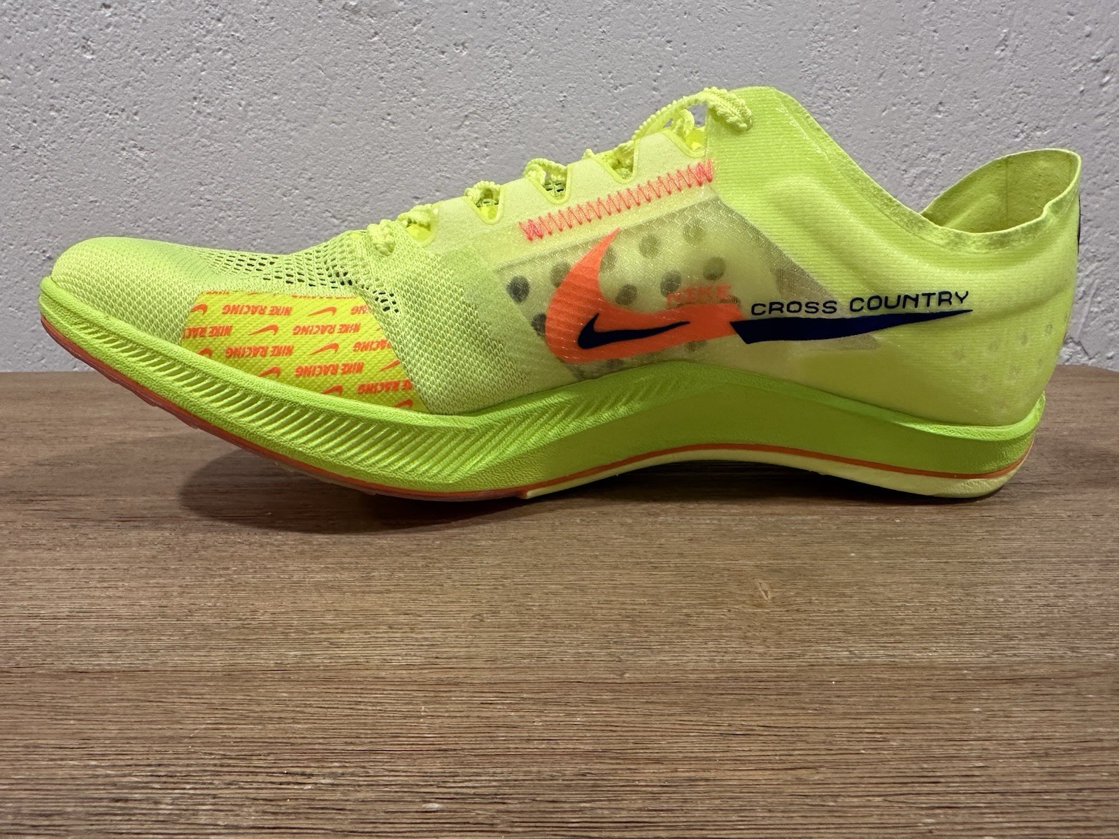 Nike ZoomX Dragonfly XC Cross-Country Spikes Mens 9.5 Yellow DX7992-701 New