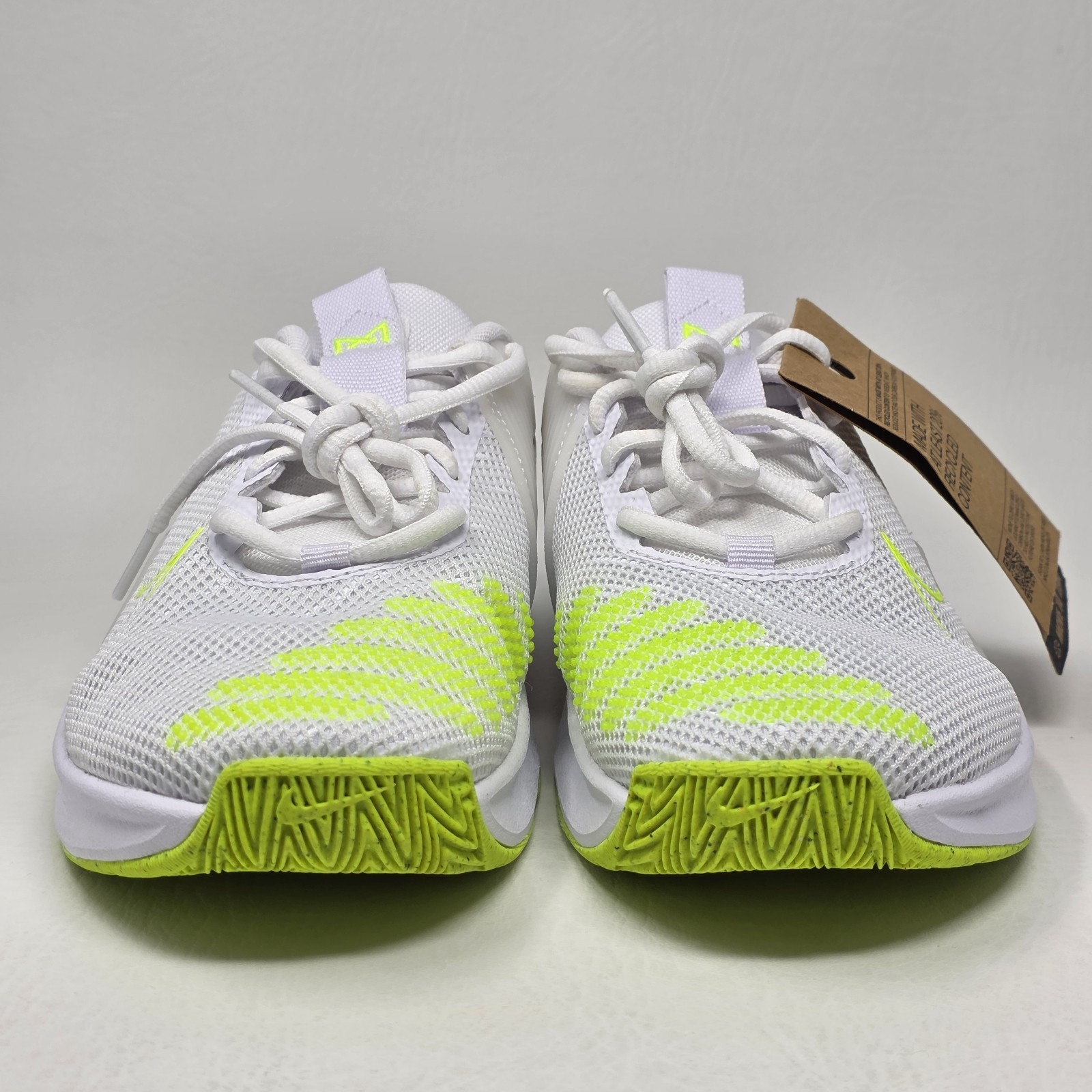 Nike Metcon 9 Mens Size 6.5 White Green Volt Athletic Shoes DZ2617-104 New