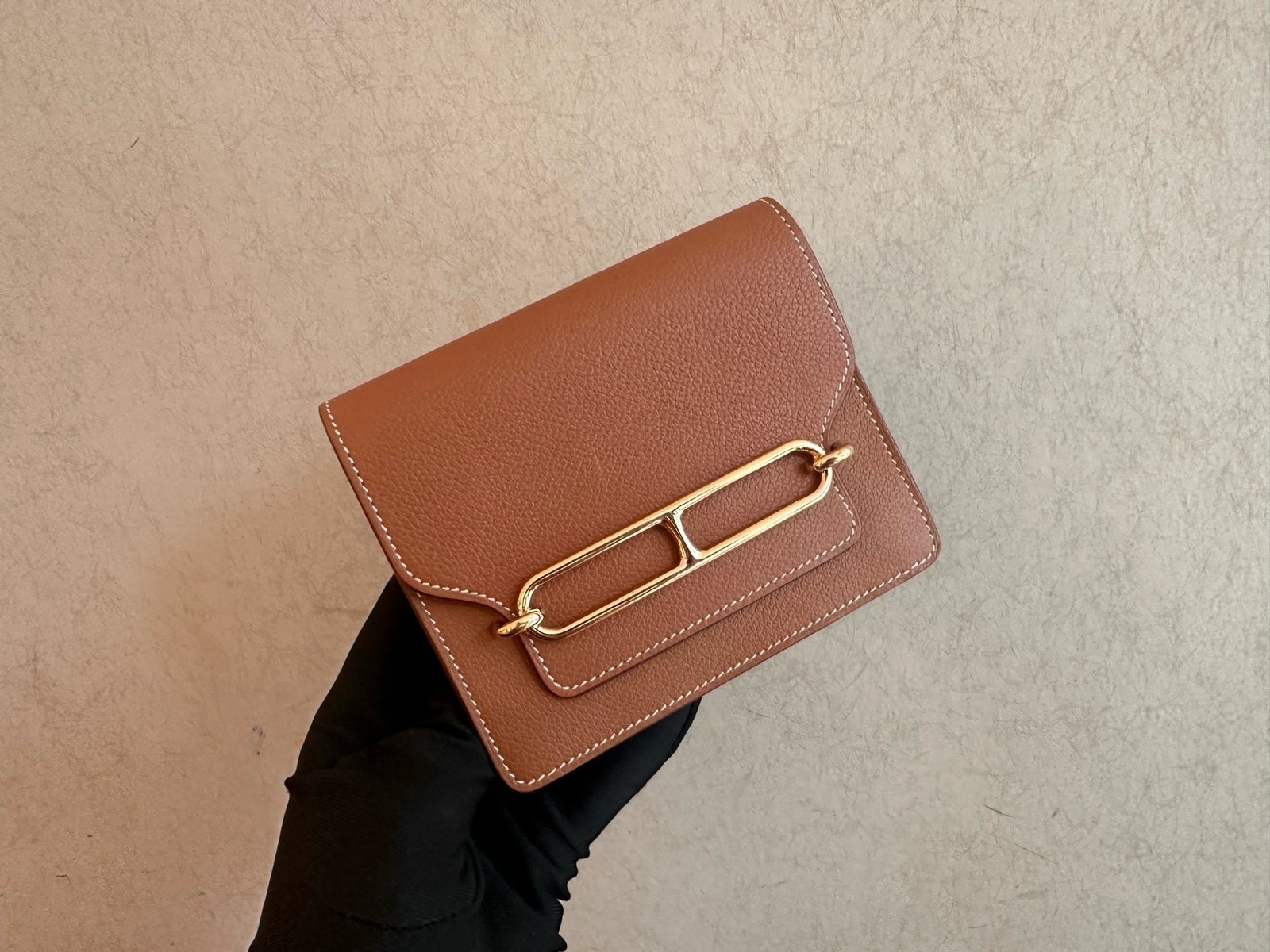 Hermes Pre-Owned Authentic Roulis Luxury Handbag H082053CP37 12.5*11cm
