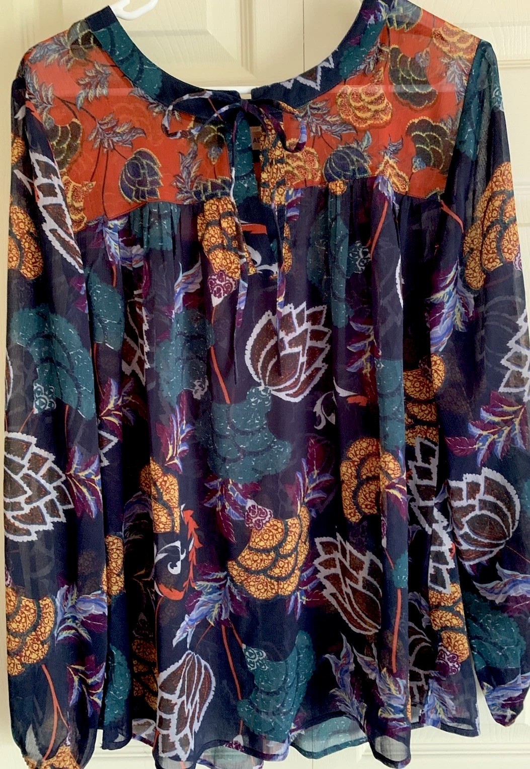 Very Sheer Multiple Colors. 1 X Top