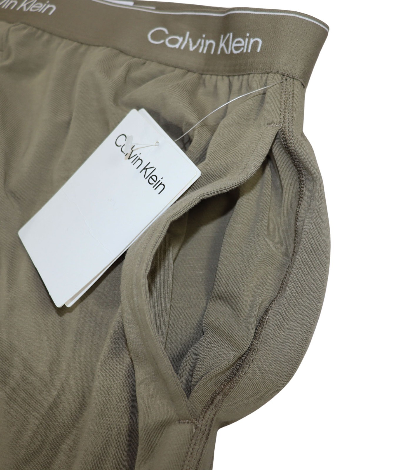 Calvin Klein All-Over CK Tapered Leg Lounge Bottoms Men’s Pajama Pants NWT Red